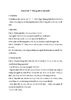 Tượng đài vĩ đại nhất | Soạn văn 7 Cánh diều