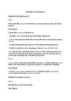 Sinh học 10 Bài 7: Tế bào nhân sơ - Kết Nối Tri Thức