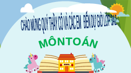 Giáo án điện tử Toán 3 Bài 21 Kết nối tri thức: Khối lập phương, khối hộp chữ nhật