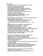 Tài liệu mốc thời gian môn tư tưởng Hồ Chí Minh