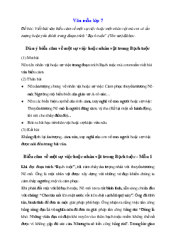 Viết bài văn biểu cảm về một sự việc hoặc nhân vật trong đoạn trích “Bạch tuộc” | Văn mẫu lớp 7 Cánh diều