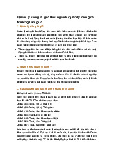 Quản lý công là gì? Học ngành quản lý công ra trường làm gì?