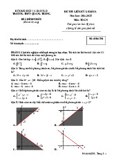 Đề giữa kỳ 1 Toán 10 năm 2024 – 2025 trường THPT Quang Trung – Gia Lai