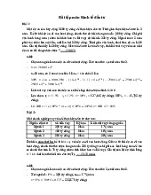 Bài tập kinh tế đầu tư I Trường đại học Mỹ thuật Công nghiệp