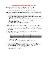 Đề thi Cấu trúc dữ liệu và giải thuật kỳ 2 năm học 2020-2021 | Trường Đại học Công nghệ, Đại học Quốc gia Hà Nội