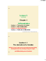 Bài giảng 5 chương 4: Differentiation | Môn kinh tế vi mô