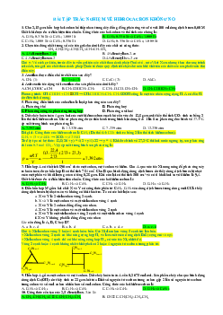 TOP 110 bài tập trắc nghiệm Hiđrocacbon không no (có đáp án và lời giải)
