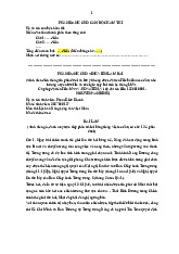 Bài Làm Cuối Kỳ Môn Lịch Sử Đảng Cộng Sản Việt Nam | Trường Đại học Khoa Học Xã Hội và Nhân Văn, Đại học Quốc gia Hà Nội