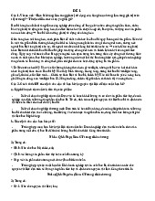 Câu trả lời cho đề thi Phân tích bao bì và thương hiệu doanh nghiệp môn Bao bì và Thương hiệu hàng hóa | Đại học kinh tế Quốc dân