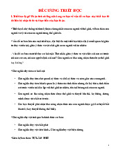 Đề cương môn Triết học Mác - Lênin | Trường Đại học Khoa học Tự nhiên, Đại học Quốc gia Thành phố Hồ Chí Minh