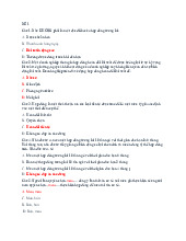 Câu hỏi trắc nghiệm - Môn Thị trường và các định chế tài chính - Đại Học Kinh Tế - Đại học Đà Nẵng