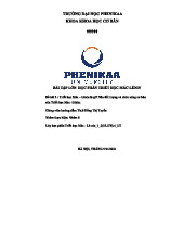 Chức Năng Cơ Bản Của Triết Học Mác - Lênin - Bài Tiểu Luận 15.1FS