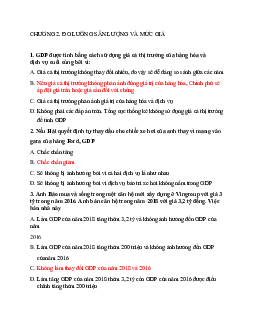 Tài liệu ôn thi giữa học phần Kinh tế vi mô | Trường Đại học Kinh tế và Quản trị Kinh doanh, Đại học Thái Nguyên