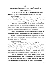 Kết hợp Phát triển KT-XH và Củng cố QP-AN - Bài 6 Môn Quốc phòng | Trường Học Viện nông nghiệp Việt Nam