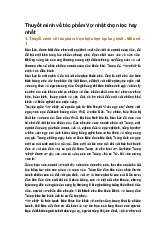 Thuyết minh về tác phẩm Vợ nhặt chọn lọc hay nhất