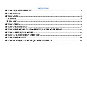 Tổng hợp - Chương 1 đến Chương 9 môn Vi sinh vật thực phẩm | Trường Đại học Bách Khoa Hà Nội
