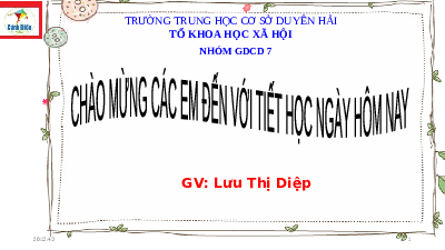 Giáo án điện tử GDCD 7 Bài 9 Cánh diều: Ứng phó với bạo lực học đường