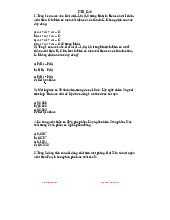 Bài tập môn Xác suất thống kê| Trường Đại học Ngoại Thương