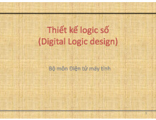 Bài giảng Cấu trúc Module - Thiết kế logic số môn Điện tử máy tính | Trường Đại học Xây Dựng Hà Nội