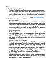 Phần 1 tinh thần doanh nhân  môn Chủ nghĩa xã hội và khoa học  | Học viện Nông nghiệp Việt Nam