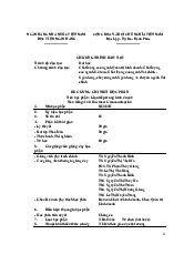 Đề Cương Chi Tiết Học Phần Tên Học Phần: Giao Tiếp Trong Kinh Doanh | Học Viện Ngân Hàng