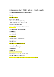 Pháp luật đại cương trắc nghiệm tổng hợp | Đại học Bách Khoa Hà Nội