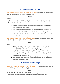 Soạn bài Dế Chọi | SGK Ngữ Văn 9 Kết nối tri thức (Tập 1)