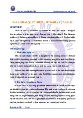 Bài 1: Khái Quát Chung Về Nghĩa Vụ Dân Sự môn Lí luận nhà nước và pháp luật | Trường đại học Mở Hà Nội