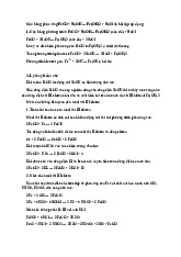 Cân bằng phản ứng FeCl3 + NaOH → Fe(OH)3 + NaCl và bài tập áp dụng