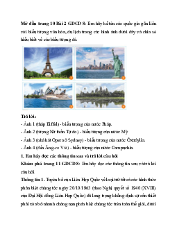 Giải SGK Giáo dục công dân 8 bài 2: Tôn trọng sự đa dạng của các dân tộc | Chân trời sáng tạo