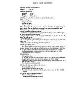 Đề cương  ôn tập môn Vật lý đại cương 2  | Học viện Công Nghệ Bưu Chính Viễn Thông