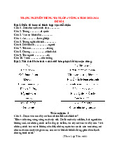 TOP 5 đề thi Trạng Nguyên Tiếng Việt lớp 4 vòng 6 năm học 2024 - 2025