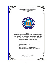 Phân tích sự ảnh hưởng của yếu tố Nhà cung ứng và đối thủ cạnh tranh đến chính sách kênh phân phối sản phẩm điều hòa không khí một chiều Inverter của công ty TNHH SUNHOUSE trên thị trường Việt Nam | Bài thảo luận marketing căn bản