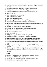 Câu hỏi trắc nghiệm Ôn tập kiến thức Môn Hệ thống thông tin quản lý | Đại học Kinh Tế Quốc Dân
