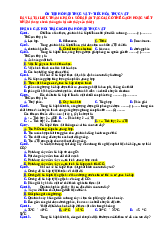 ÔN TẬP HÔ HẤP tv VÀ TIÊU HÓA ĐV