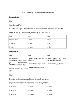 Tiếng Anh 10 Unit 1: Language - Kết Nối Tri Thức