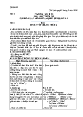 GIAO AN LOP 4 TUAN 24 BO SACH CANH DIEU