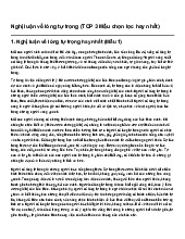 Nghị luận về lòng tự trọng (TOP 3 Mẫu chọn lọc hay nhất)