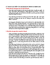 Kỹ năng giao tiếp trong kinh doanh | Giao tiếp kinh doanh | Trường Đại học Công nghiệp TP.HCM