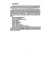 Tài liệu học tập môn Dân số học - Trường Đại học Tây Nguyên