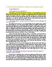 Chính sách cơ bản của nhà nước Việt Nam về bảo vệ quyền con người