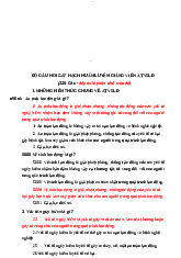 Câu hỏi sát hạch - Quản trị học | Trường Đại học Kinh tế, Đại học Quốc gia Hà Nội