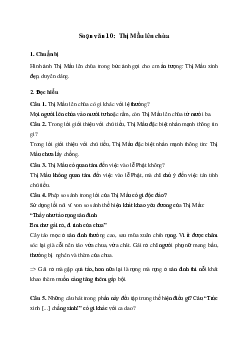 Soạn bài Thị Mầu lên chùa - Cánh diều 10