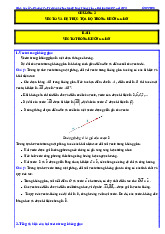 Các dạng bài tập vectơ và hệ trục tọa độ trong không gian Toán 12 KNTTVCS