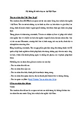 Hệ thống Tòa án nhân dân tại Việt Nam: Cấu trúc và Chức năng | Môn Pháp luật đại cương - Trường Cao đẳng Kinh tế Đối ngoại