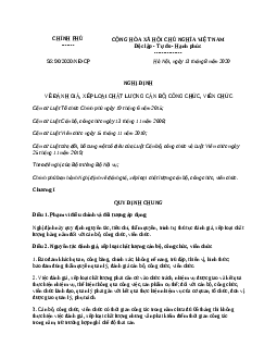 Nghị định về đánh giá , xếp loại chất lượng cán bộ, công chức và viên chức | Trường Đại Học Thủ Đô Hà Nội