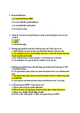 Final exam| Đề thi môn Lưu trữ và xử lý dữ liệu lớn| Trường Đại học Bách Khoa Hà Nội