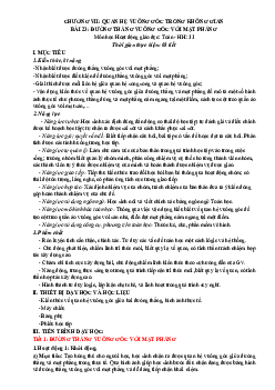 Bài 23: Đường thẳng vuông góc với mặt phẳng - Giáo án Toán 11 Kết nối tri thức