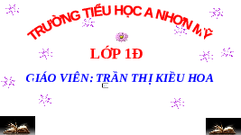 Giáo án điện tử Tiếng việt 1 bài 4 Chân trời sáng tạo: Học vấn: uc, ưc