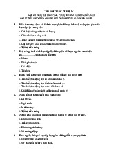 TOP Câu hỏi Trắc nghiệm Môn Hành vi tổ chức | Đại học Kinh Tế Quốc Dân